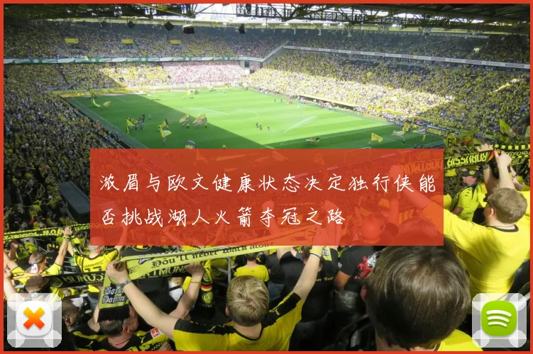 浓眉与欧文健康状态决定独行侠能否挑战湖人火箭夺冠之路