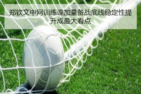 郑钦文中网训练课加量备战底线稳定性提升成最大看点 | HaoBo